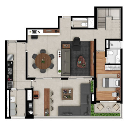 Imagem Apartamento com 3 Quartos à Venda, 134 m² em Belenzinho - São Paulo