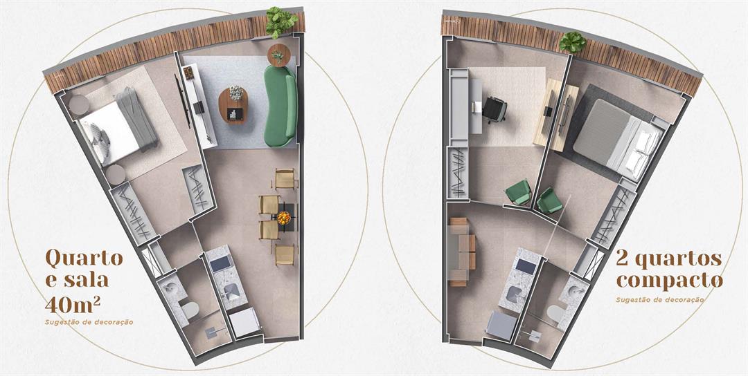 Imagem Studio com 1 Quarto à Venda, 40 m²em Barra da Tijuca - Rio de Janeiro