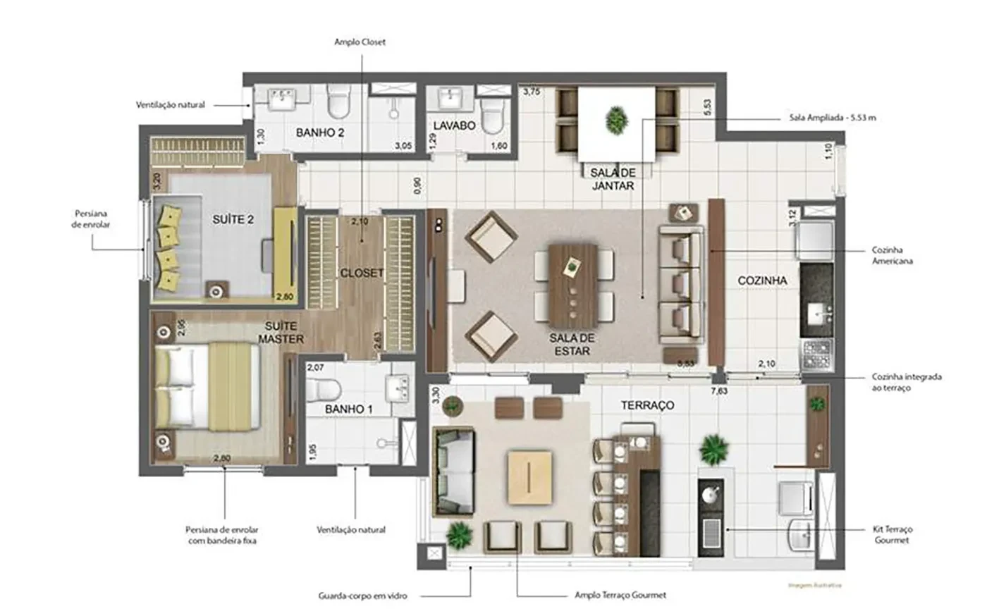 Imagem Apartamento com 2 Quartos à Venda, 111 metros em Aclimação - São Paulo