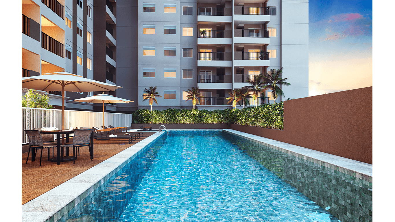 Apartamento com 2 Quartos à Venda, 59 m²em Jaguaré - São Paulo