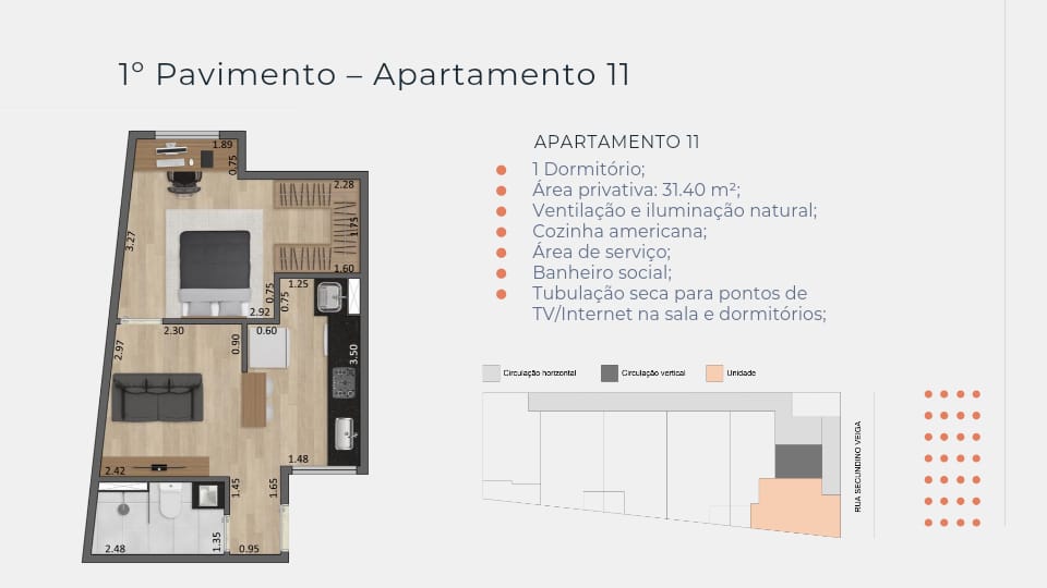 Imagem Apartamento com 2 Quartos à Venda, 27 m²em Jardim Japão - São Paulo