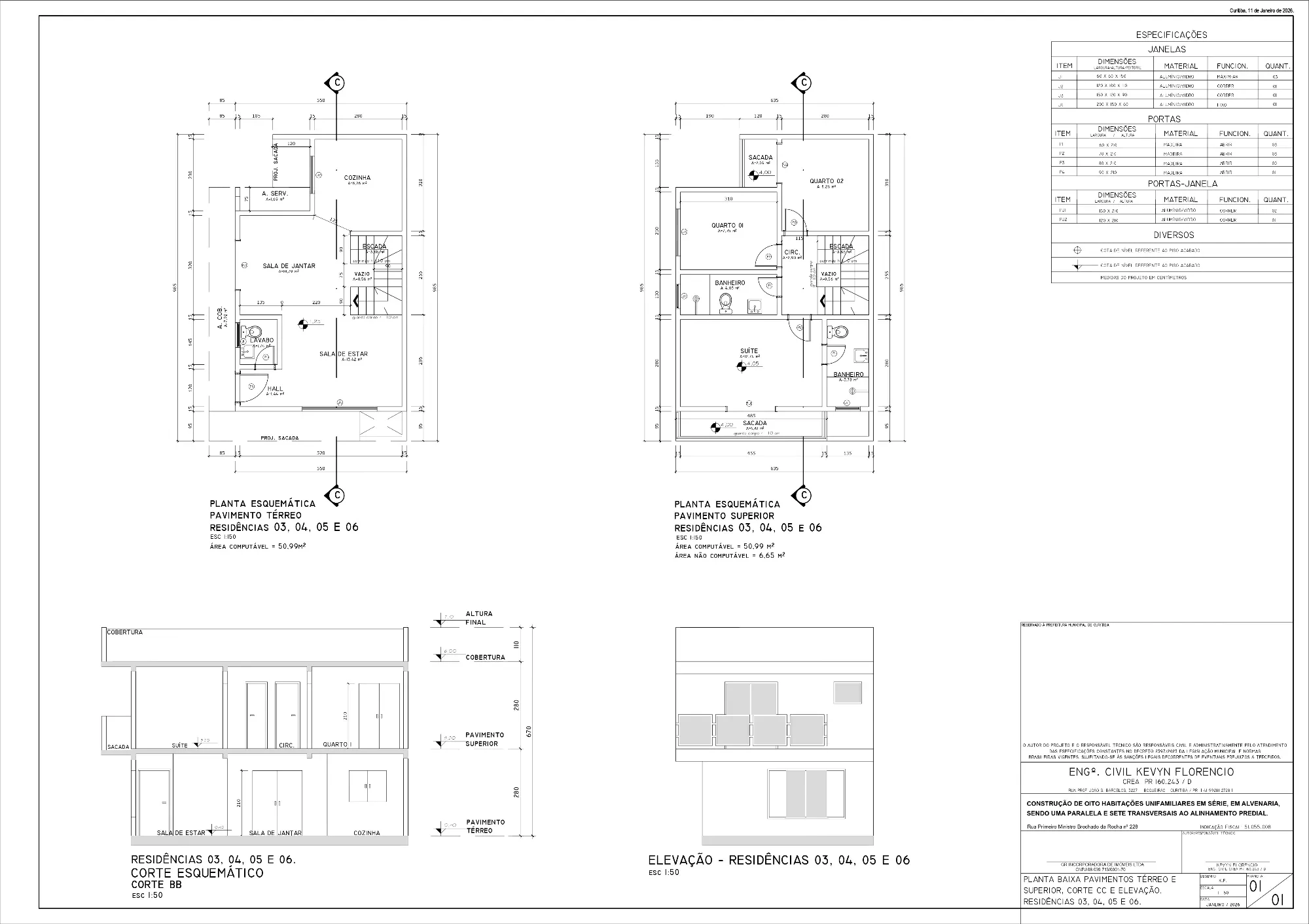 Imagem Casa de Condomínio com 3 Quartos à Venda, 109 m² em Pilarzinho - Curitiba
