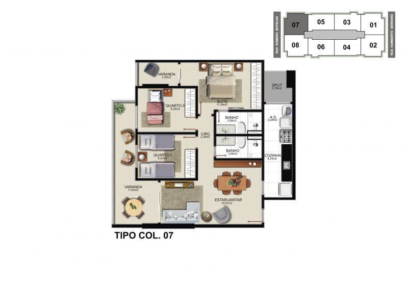 Imagem Apartamento com 3 Quartos à Venda, 92 m² em Praia da Costa - Vila Velha
