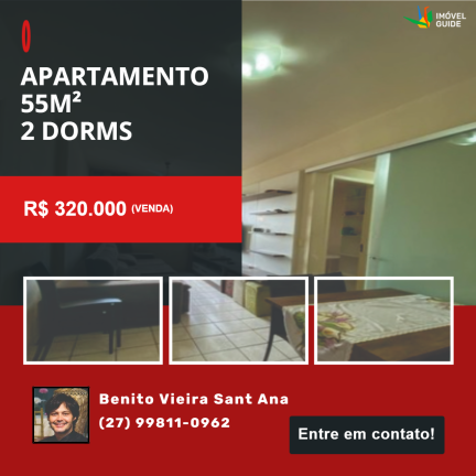 Apartamento com 2 Quartos à Venda,  em Jardim Camburi - Vitória