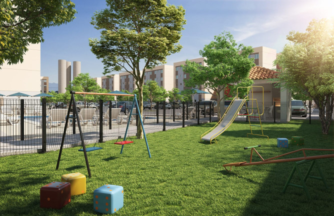 Imagem Apartamento com 2 Quartos à Venda, 44 m² em Campo Grande - Rio de Janeiro