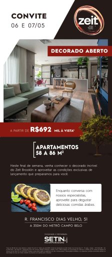 Imagem Studio à Venda, 29 m²em Vila Cordeiro - São Paulo