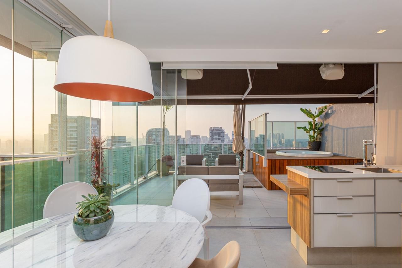 Foto do imóvel: Cobertura com 1 Quarto à Venda, 93 m²em Cidade Monções - São Paulo