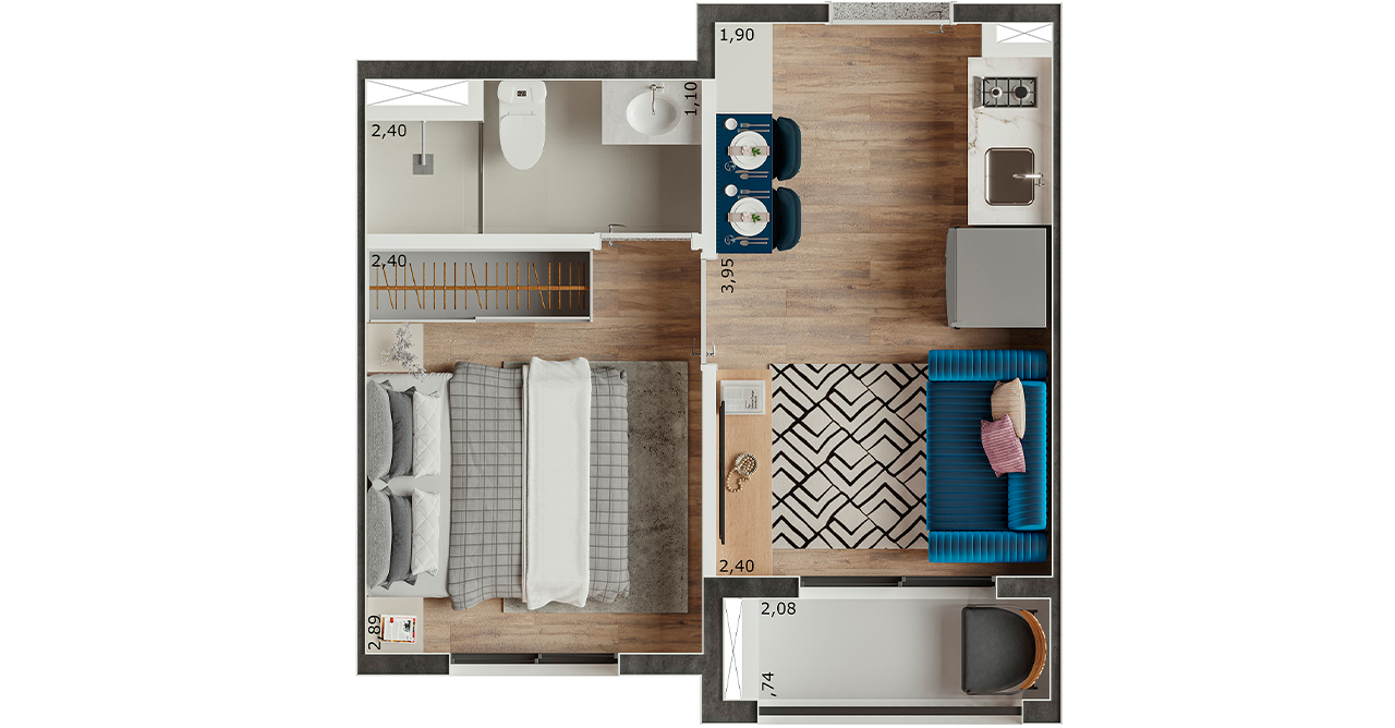 Imagem Apartamento à Venda, 18 m²em Jabaquara - São Paulo