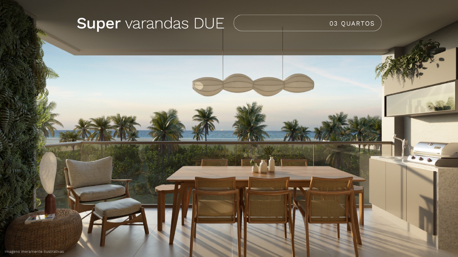 Imagem Apartamento com 2 Quartos à Venda, 102 m²em Praia dos Carneiros - Tamandaré