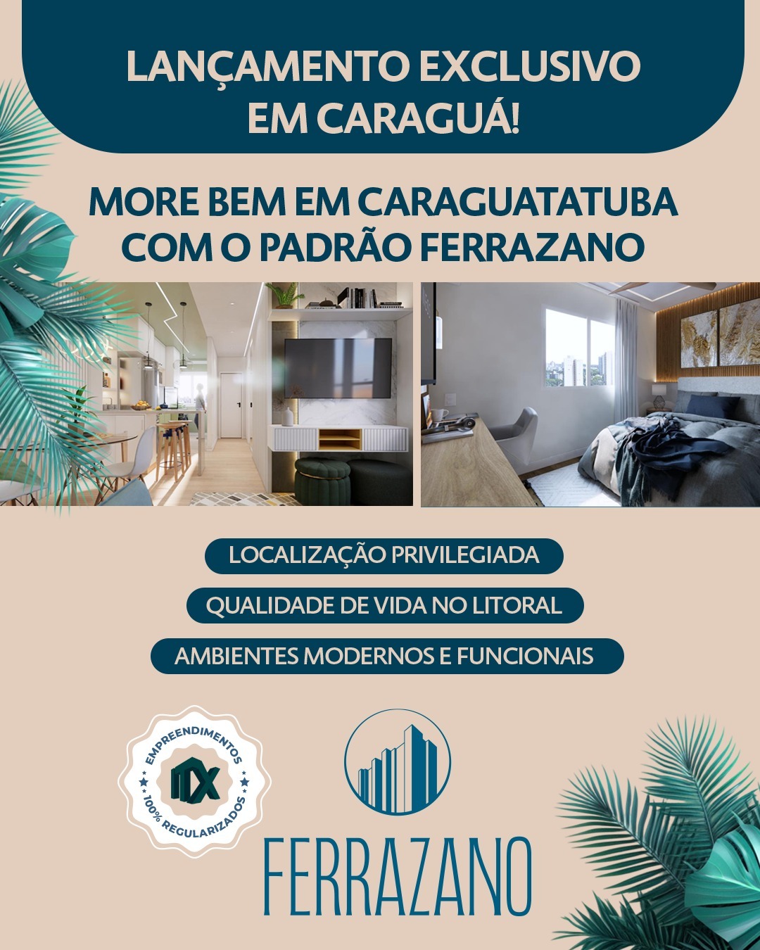 Foto do imóvel: Apartamento com 2 Quartos à Venda, 50 m² em Jardim das Gaivotas - Caraguatatuba