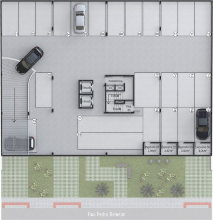 Imagem Apartamento com 2 Quartos à Venda,  em Centro - Criciúma