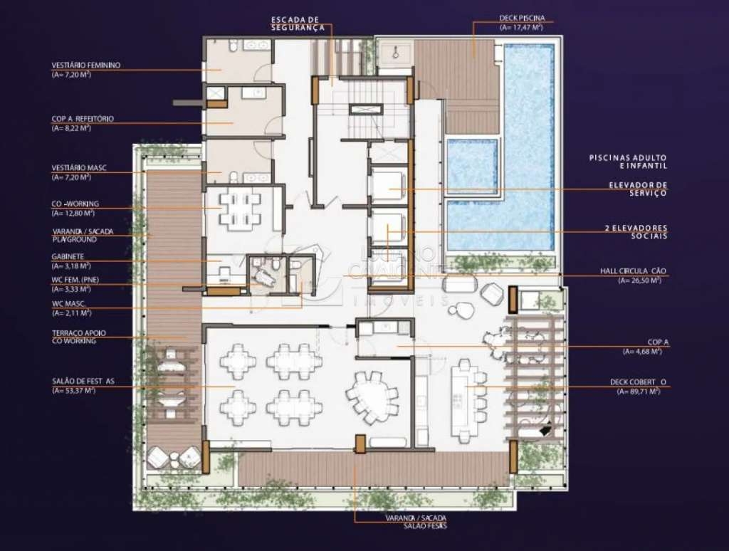Imagem Apartamento com 2 Quartos à Venda, 45 m²em Meireles - Fortaleza
