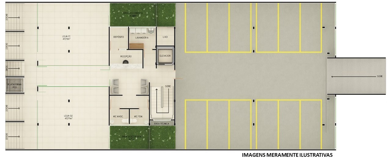 Imagem Loft com 1 Quarto à Venda, 19 m² em Intermares - Cabedelo
