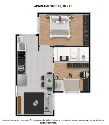 Imagem Apartamento com 2 Quartos à Venda, 38 m² em Vila Santa Teresa (Zona Leste) - São Paulo