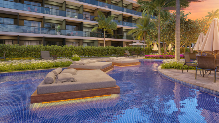 Imagem Apartamento com 1 Quarto à Venda,  em Praia de Muro Alto - Ipojuca