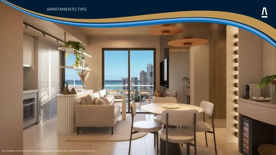 Imagem Apartamento com 2 Quartos à Venda, 47 m² em Guararapes - Jaboatão dos Guararapes