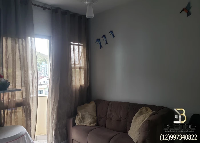 Imagem Apartamento com 1 Quarto para Temporada, 40 m² em Praia Grande - Ubatuba