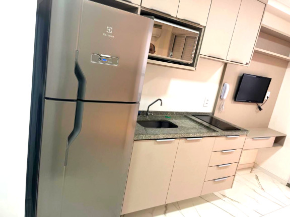 Imagem Apartamento com 1 Quarto à Venda, Locação ou Temporada, 25 m²em Vila Andrade - São Paulo