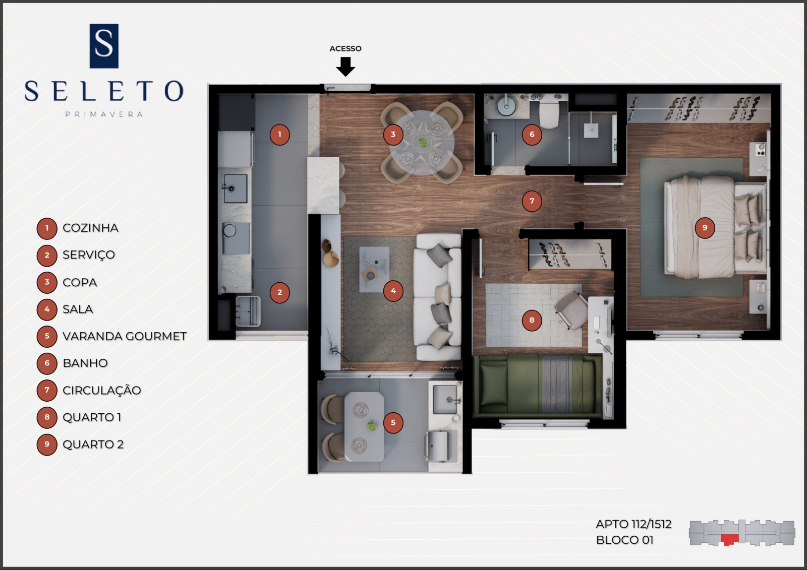 Imagem Apartamento com 2 Quartos à Venda, 50 m² em Chácaras Rio-Petrópolis - Duque de Caxias