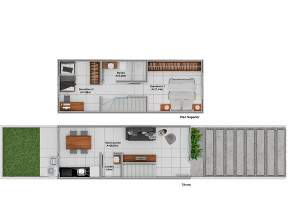 Imagem Sobrado com 2 Quartos à Venda, 60 m² em Ingleses Do Rio Vermelho - Florianópolis