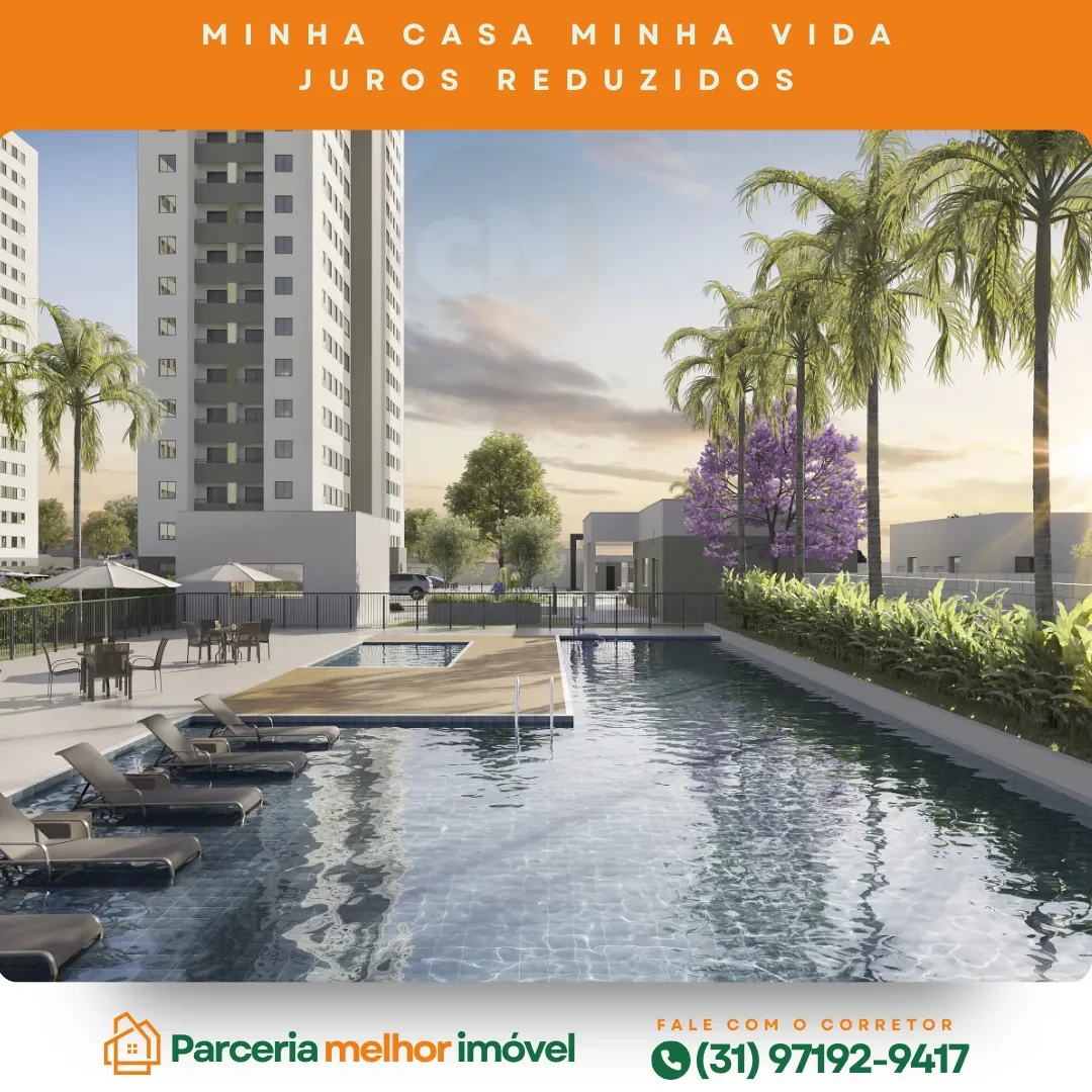 Imagem Apartamento com 2 Quartos à Venda, 46 m² em Brasiléia - Betim