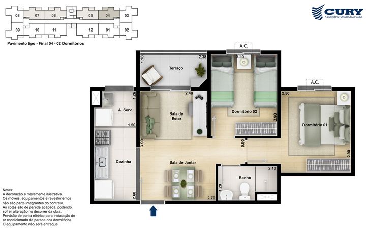 Imagem Apartamento com 2 Quartos à Venda, 55 m² em Anil - Rio De Janeiro