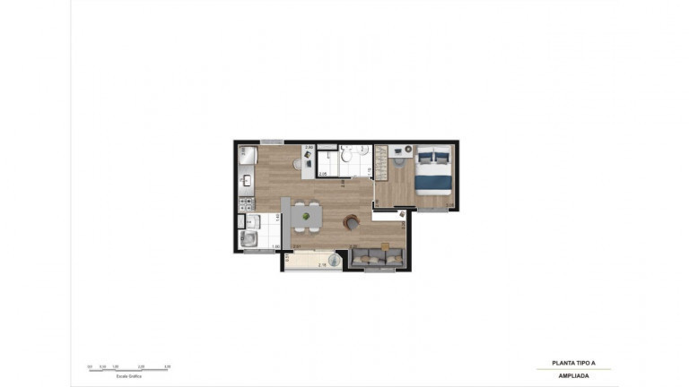 Imagem Apartamento com 2 Quartos à Venda,  em Água Branca - São Paulo