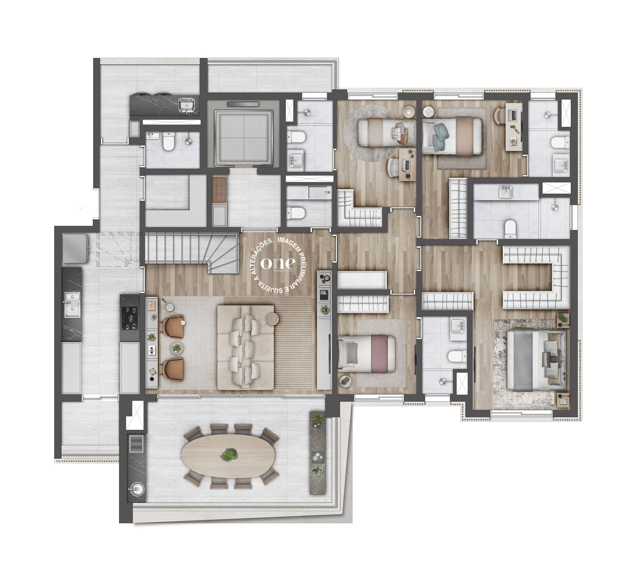 Imagem Cobertura com 4 Quartos à Venda, 345 m²em Indianópolis - São Paulo
