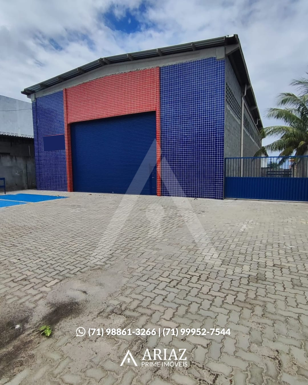 Galpão para Alugar, 1.100 m² em Vida Nova - Lauro de Freitas