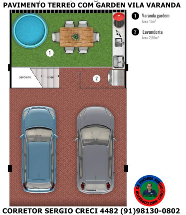 Imagem Casa com 2 Quartos à Venda, 98 m² em Atalaia - Ananindeua