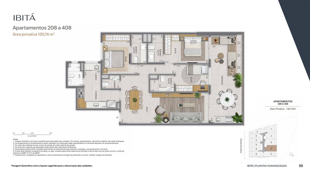 Foto do imóvel: Apartamento com 2 Quartos à Venda, 88 m² em São Conrado - Rio de Janeiro
