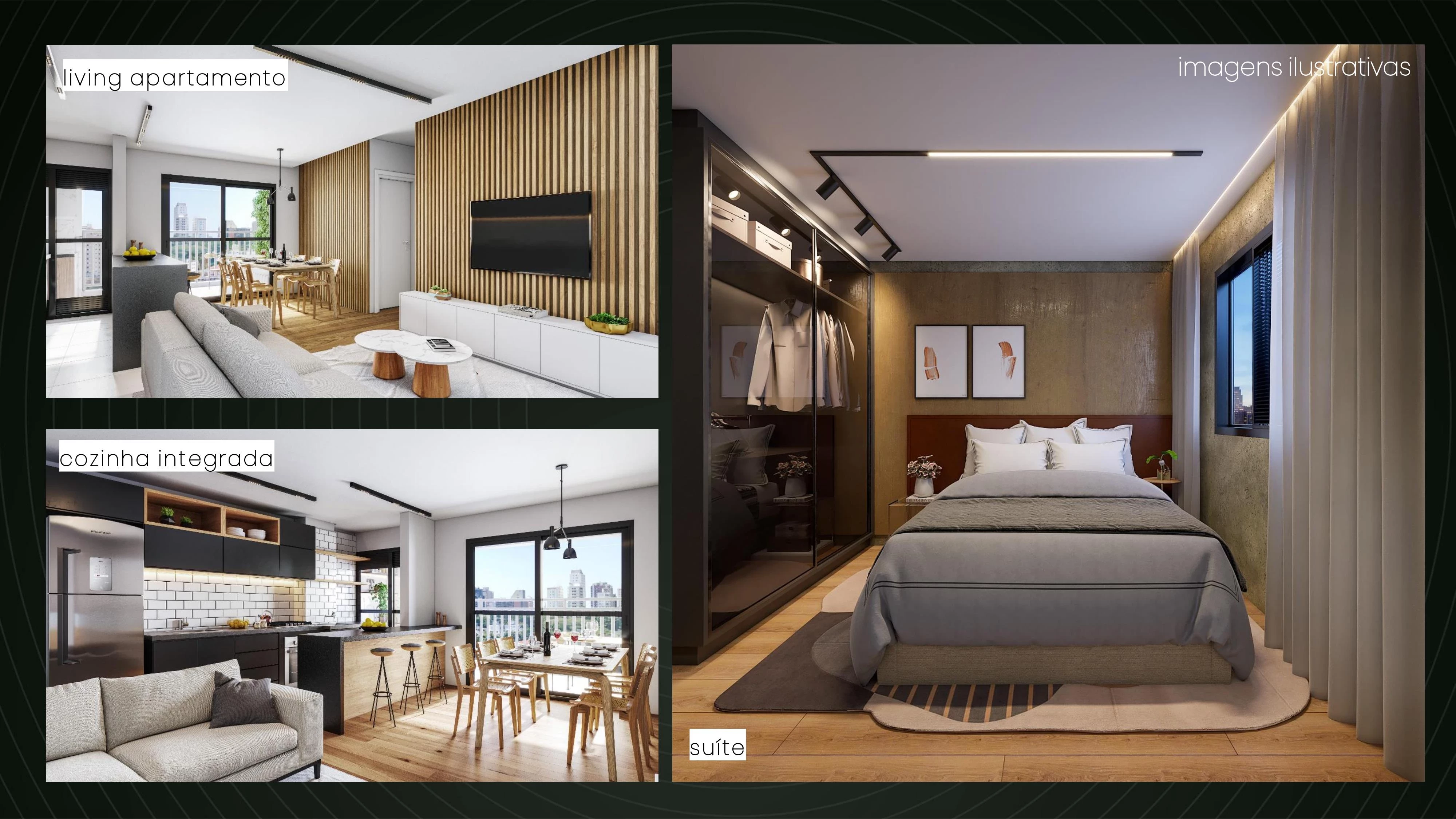 Imagem Apartamento com 1 Quarto à Venda, 65 m² em Tiradentes - Campo Grande