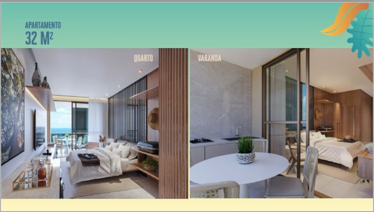 Imagem Apartamento com 1 Quarto à Venda,  em Praia dos Carneiros - Tamandaré