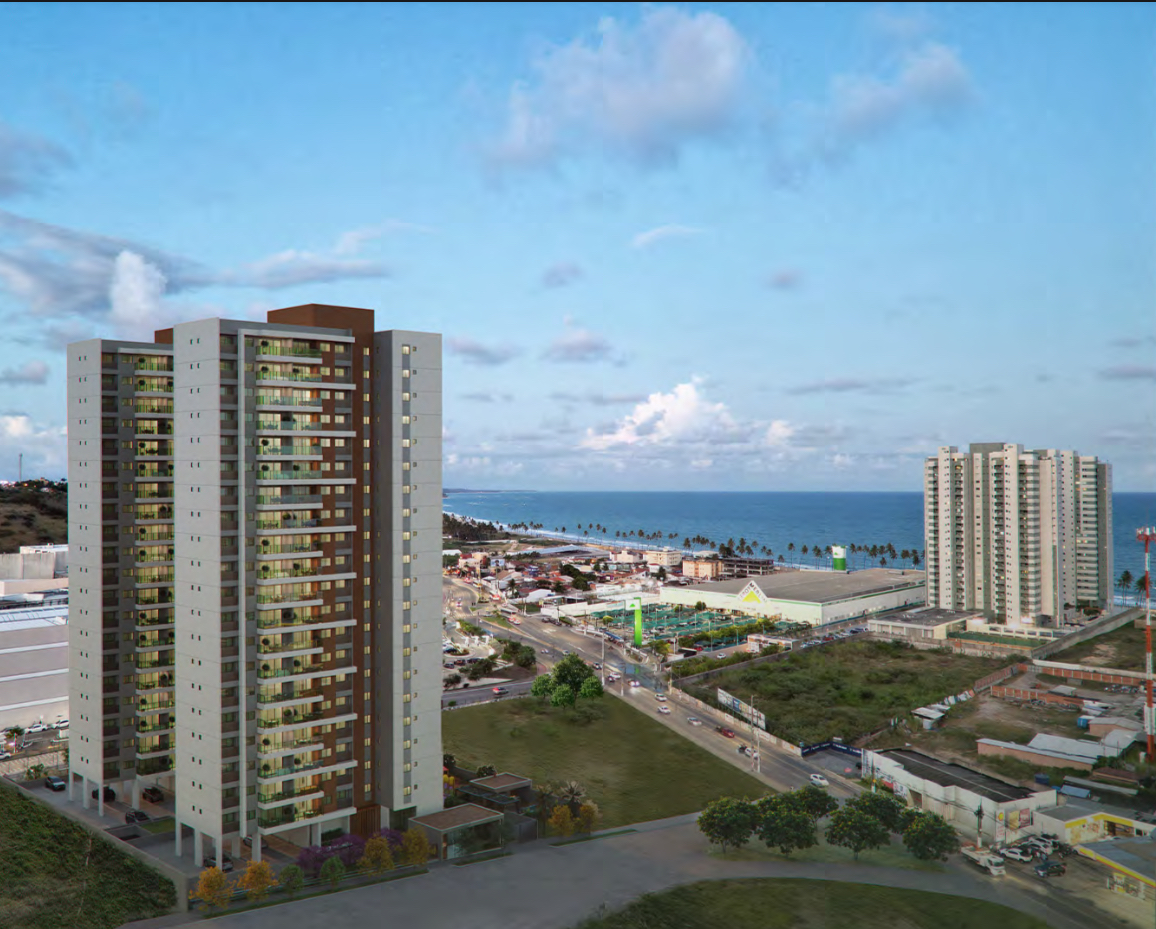 Imagem Edifício Residencial com 2 Quartos à Venda, 59 metros em Cruz das Almas - Maceió