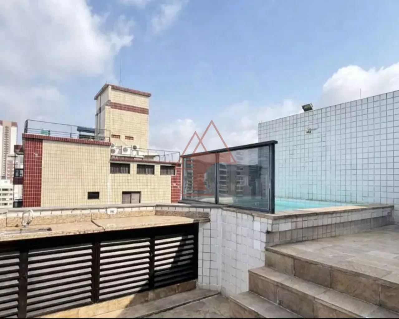 Imagem Cobertura com 1 Quarto à Venda, 112 m² em Pompéia - Santos
