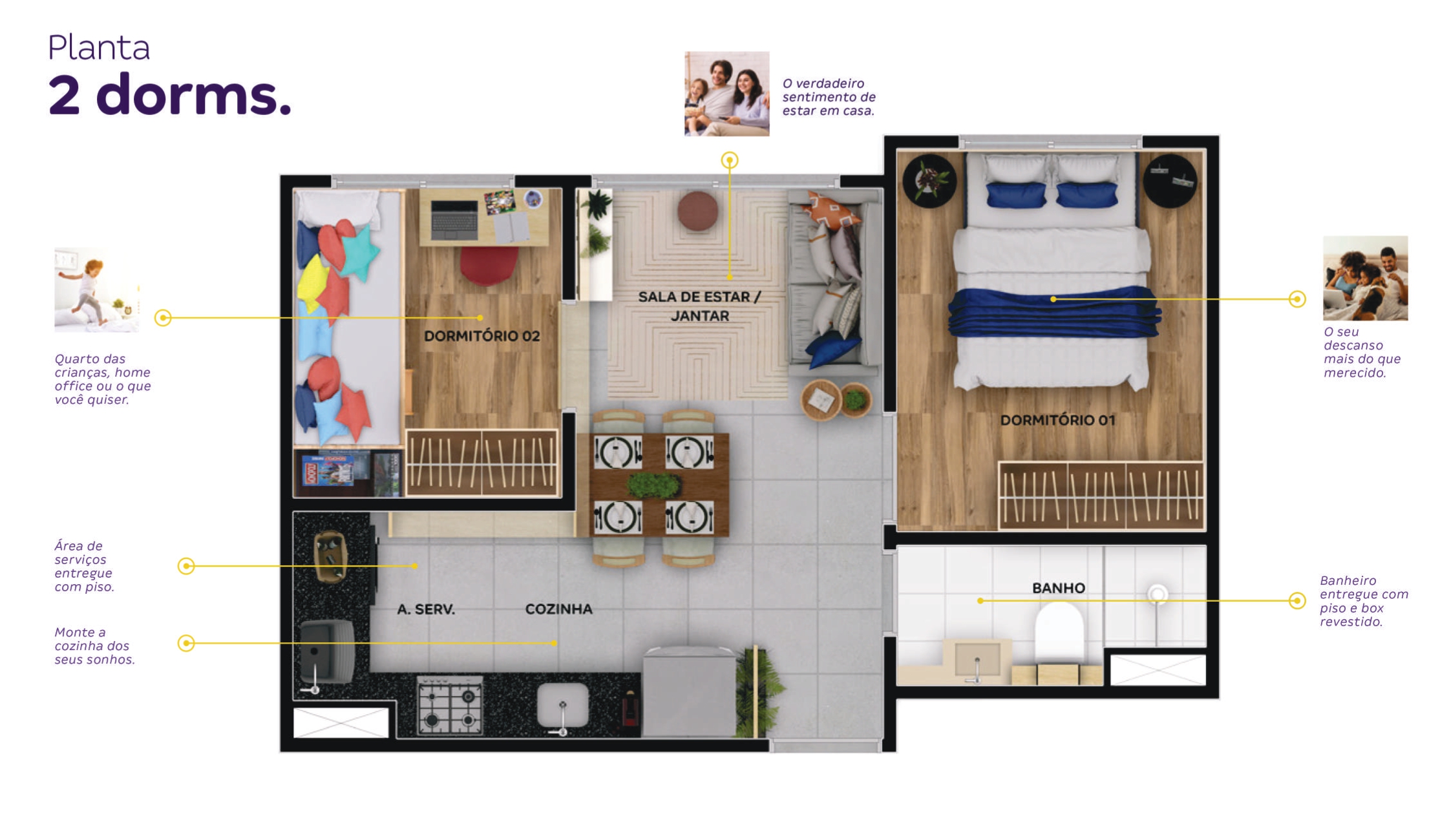 Imagem Apartamento com 2 Quartos à Venda, 33 m² em Vila das Belezas - São Paulo