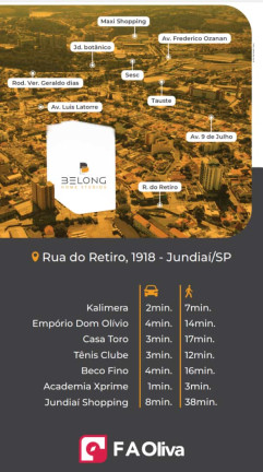 Imagem Studio com 1 Quarto à Venda, 40 m² em Anhangabaú - Jundiaí