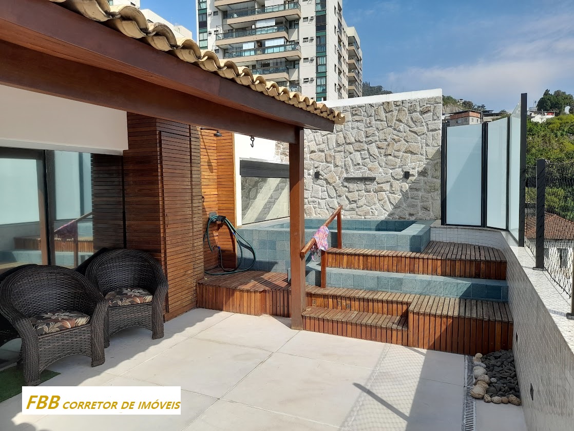 Imagem Cobertura com 3 Quartos à Venda, 196 m² em Rio Comprido - Rio de Janeiro