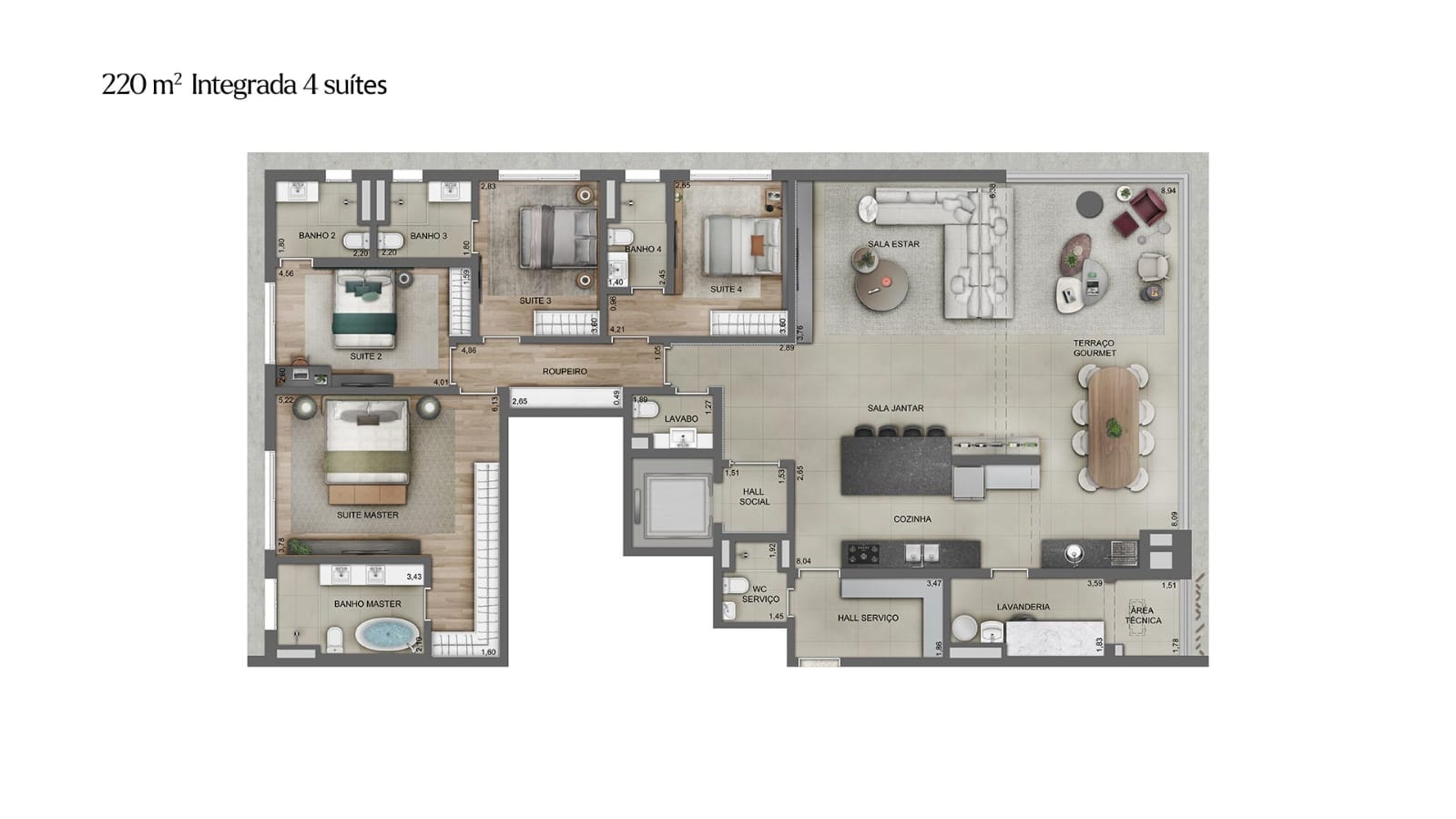 Imagem Apartamento com 4 Quartos à Venda, 219 m² em Vila Ida - São Paulo
