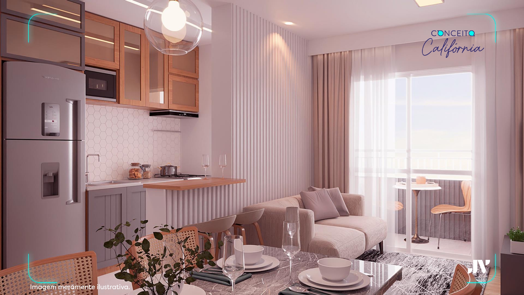 Imagem Apartamento com 2 Quartos à Venda, 46 m² em Vila Nova - Nova Iguaçu