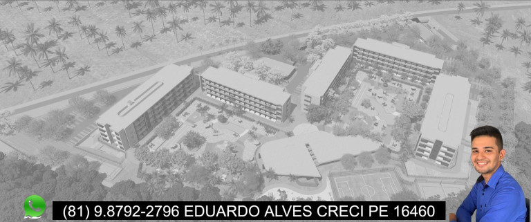 Imagem Apartamento com 1 Quarto à Venda,  em Praia de Muro Alto - Ipojuca