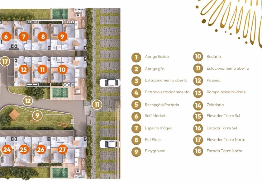 Imagem Flat com 1 Quarto à Venda, 20 metros em Tamandaré - Tamandaré