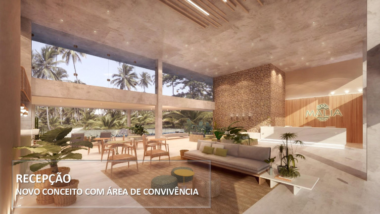 Imagem Apartamento com 1 Quarto à Venda, 29 m² em Muro Alto - Ipojuca