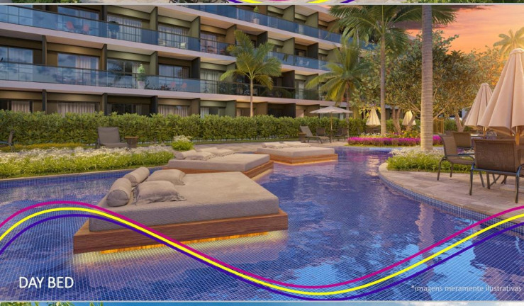 Apartamento com 2 Quartos à Venda,  em praia muro alto - Ipojuca