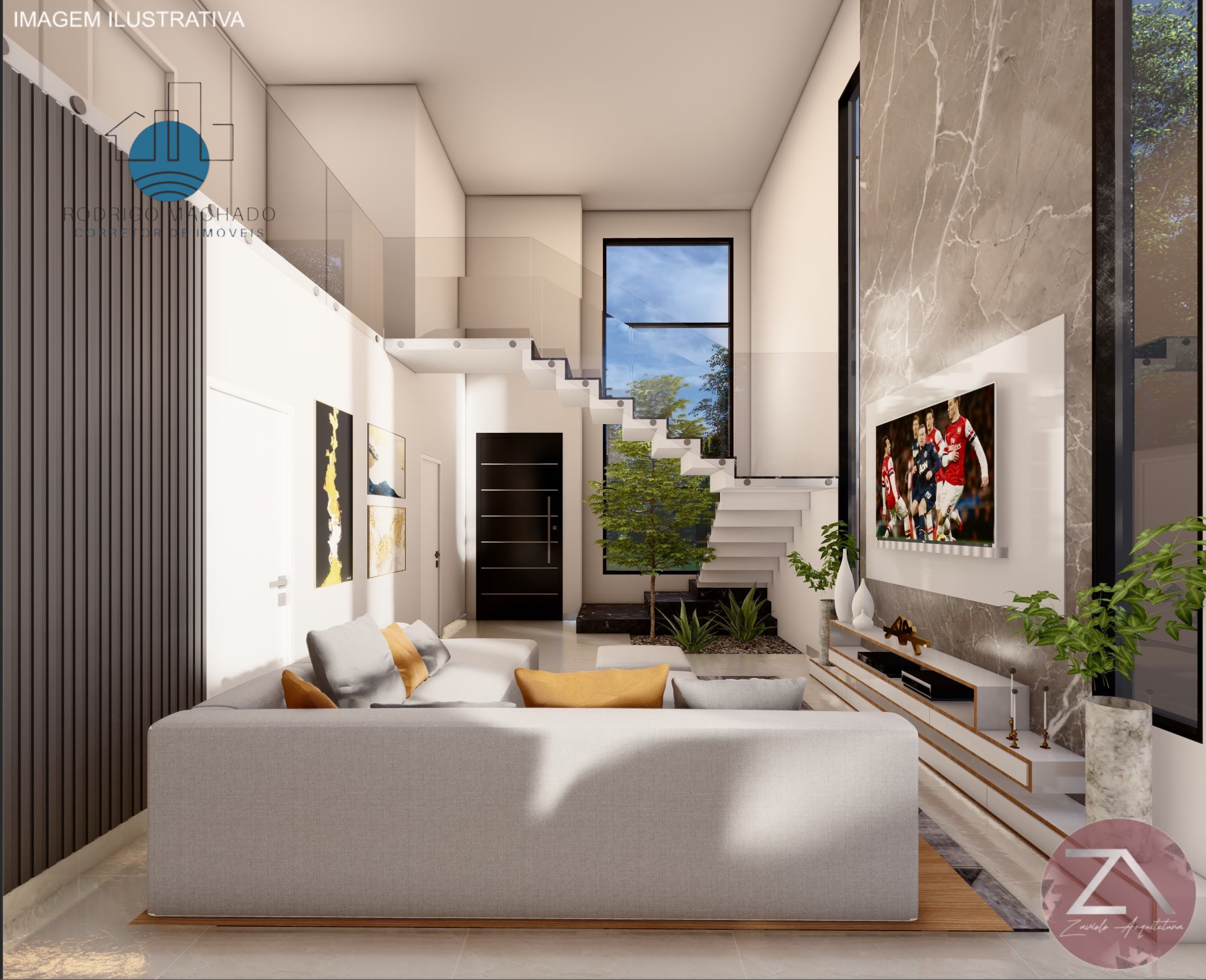 Imagem Sobrado com 4 Quartos à Venda, 244 m² em Loteamento Nossa Senhora do Sion - Atibaia