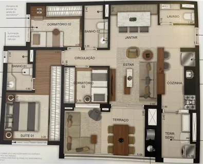 Imagem Apartamento com 3 Quartos à Venda, 89 m² em Vila Independência - São Paulo