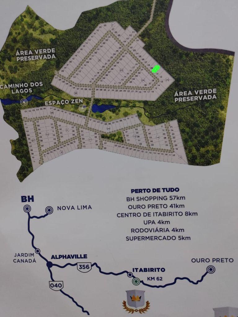 Foto do imóvel: Terreno à Venda, 832 m² em Vale Imperial - Itabirito