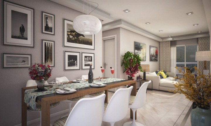 Foto do imóvel: Apartamento com 2 Quartos à Venda, 56 m² em Mirim - Praia Grande