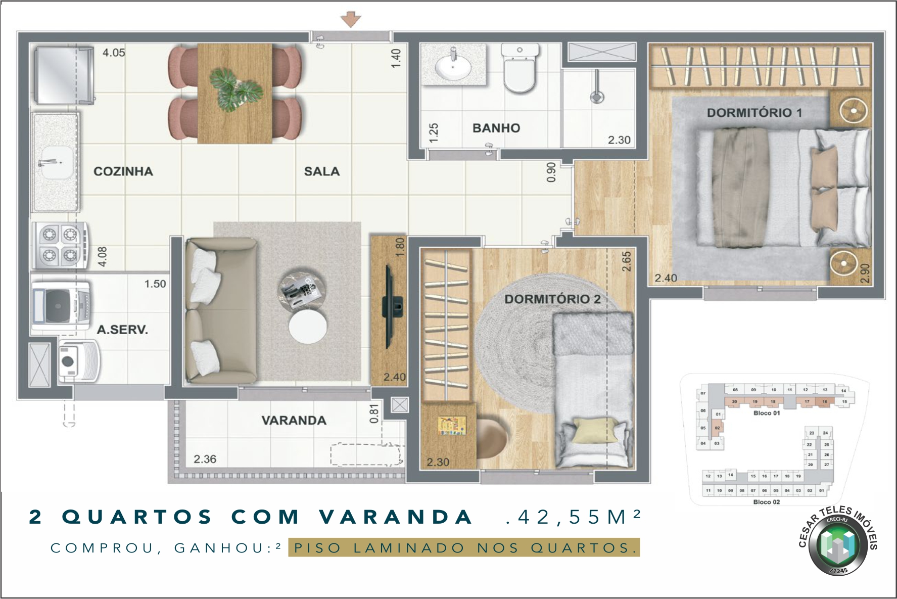 Imagem Apartamento com 1 Quarto à Venda, 32 m² em Centro - Niterói
