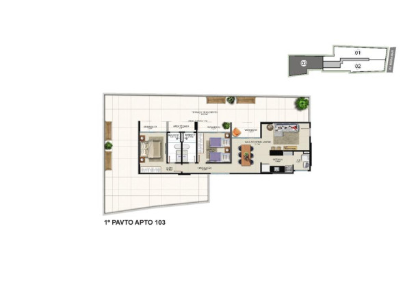 Imagem Apartamento com 3 Quartos à Venda, 235 m² em Praia do Morro - Guarapari